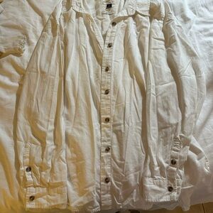 Universal Thread Cream Oversized Shirt